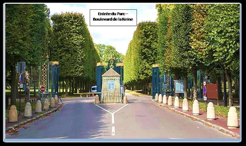 Appartement Au Petit Trianon Bleu à Versailles Extérieur photo